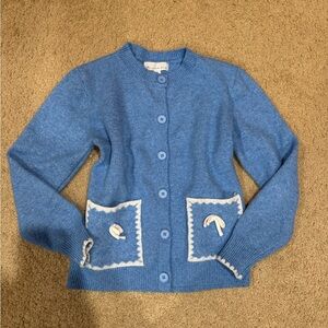 Blue Cardigan